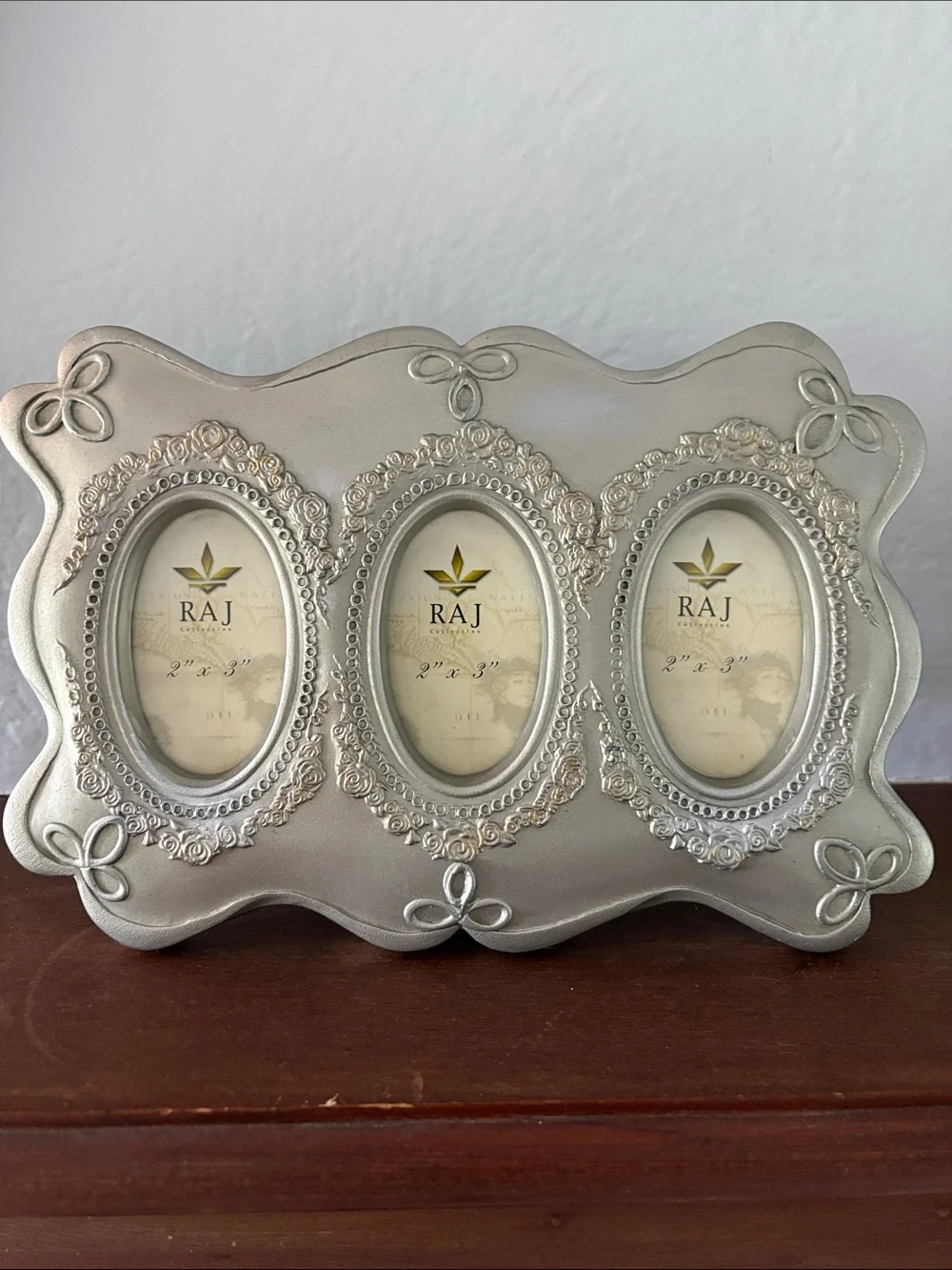Raj Silver Ornate Triple 2